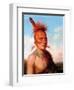 Sharitarish (Wicked Chief), Pawnee-Charles Bird King-Framed Giclee Print