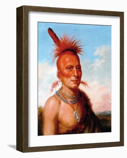 Sharitarish (Wicked Chief), Pawnee-Charles Bird King-Framed Giclee Print