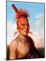 Sharitarish (Wicked Chief), Pawnee-Charles Bird King-Mounted Giclee Print