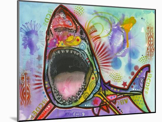 Shark 1-Dean Russo-Mounted Giclee Print