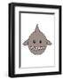 Shark - Animaru Cartoon Animal Print-Animaru-Framed Giclee Print