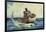 Shark Fishing, 1885-Winslow Homer-Framed Giclee Print