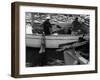 Shark Fishing-null-Framed Photographic Print