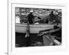 Shark Fishing-null-Framed Photographic Print