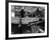 Shark Fishing-null-Framed Photographic Print