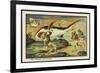 Shark-Hunt-Jean Marc Cote-Framed Premium Giclee Print