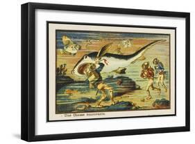 Shark-Hunt-Jean Marc Cote-Framed Art Print