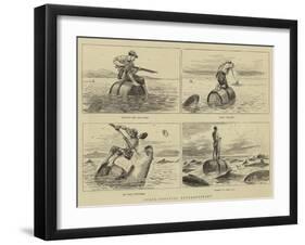 Shark-Shooting Extraordinary-William Ralston-Framed Giclee Print