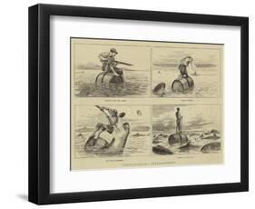 Shark-Shooting Extraordinary-William Ralston-Framed Giclee Print