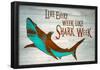 Shark Week Every Week-null-Framed Poster