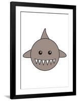 Shark-null-Framed Giclee Print