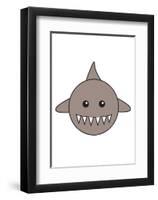 Shark-null-Framed Giclee Print