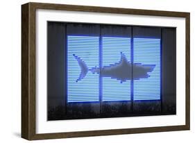 Shark-O.M.-Framed Giclee Print