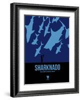 Sharknado-David Brodsky-Framed Art Print