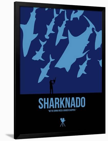 Sharknado-David Brodsky-Framed Art Print