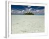 Sharks, Blue Lagoon, Rangiroa, Tuamotu Archipelago, French Polynesia Islands-Sergio Pitamitz-Framed Photographic Print