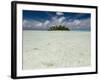 Sharks, Blue Lagoon, Rangiroa, Tuamotu Archipelago, French Polynesia Islands-Sergio Pitamitz-Framed Photographic Print