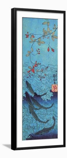 Sharks-Kuniyoshi Utagawa-Framed Premium Giclee Print