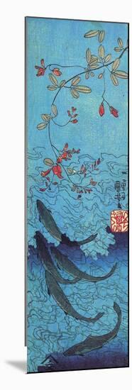 Sharks-Kuniyoshi Utagawa-Mounted Premium Giclee Print