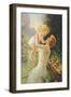 Sharon and Debbie-Mabel Rollins Harris-Framed Art Print