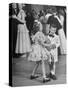 Sharon Queeny Dancing with Charles La Fond, Annual Ball Given by Dancing Teacher Annie Ward Foster-George Skadding-Stretched Canvas