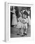 Sharon Queeny Dancing with Charles La Fond, Annual Ball Given by Dancing Teacher Annie Ward Foster-George Skadding-Framed Photographic Print