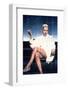 SHARON STONE. "Basic Instinct" [1992], directed by PAUL VERHOEVEN.-null-Framed Photographic Print