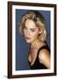 SHARON STONE. "Basic Instinct" [1992], directed by PAUL VERHOEVEN.-null-Framed Photographic Print