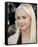 Sharon Stone-null-Framed Stretched Canvas