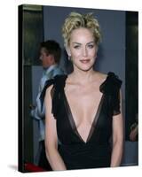 Sharon Stone-null-Stretched Canvas