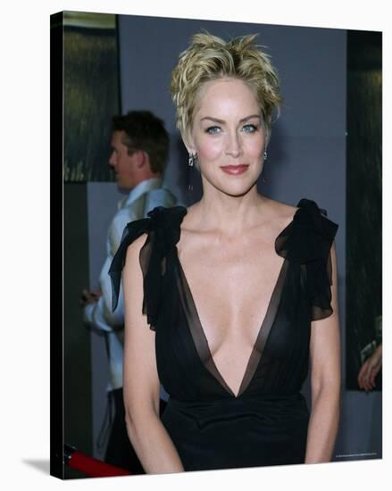 Sharon Stone-null-Stretched Canvas