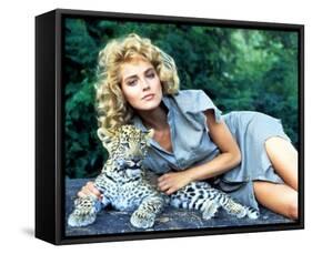 Sharon Stone-null-Framed Stretched Canvas