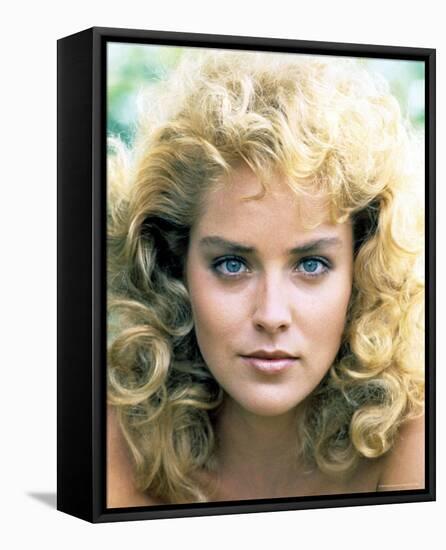 Sharon Stone-null-Framed Stretched Canvas