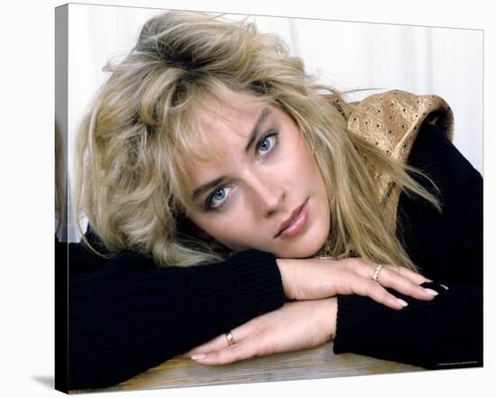 Sharon Stone-null-Stretched Canvas