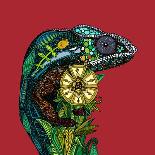 Chameleon Red-Sharon Turner-Art Print