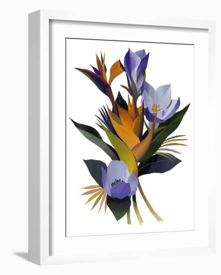 Sharp Flowers-Hiroyuki Izutsu-Framed Giclee Print