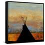 Sharp Mountain-Andrew Michaels-Framed Stretched Canvas