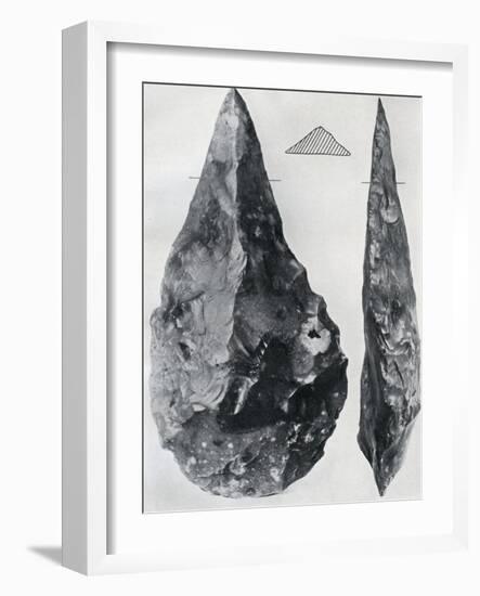 Sharp Pointed Implements, from Henley, Oxfordshire, 1926-null-Framed Giclee Print