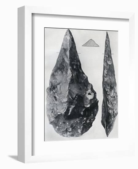 Sharp Pointed Implements, from Henley, Oxfordshire, 1926-null-Framed Giclee Print