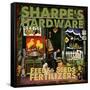 Sharpe's Hardware-null-Framed Stretched Canvas