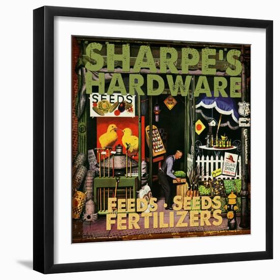 Sharpe's Hardware-null-Framed Giclee Print