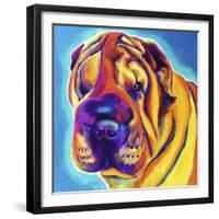 Sharpei - Big Man-Dawgart-Framed Giclee Print