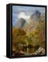 Sharpitor Rocks, C.1880-William Widgery-Framed Stretched Canvas