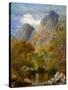 Sharpitor Rocks, C.1880-William Widgery-Stretched Canvas