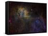 Sharpless 2-132 Emission Nebula-Stocktrek Images-Framed Stretched Canvas