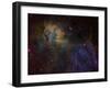 Sharpless 2-132 Emission Nebula-Stocktrek Images-Framed Photographic Print