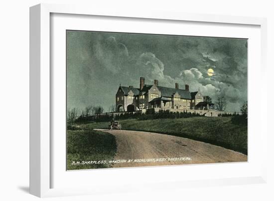 Sharpless Mansion, Westchester-null-Framed Art Print