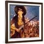 Sharpshooter Annie -- Annie Oakley and Her Gun-McConnell-Framed Giclee Print