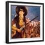 Sharpshooter Annie -- Annie Oakley and Her Gun-McConnell-Framed Giclee Print