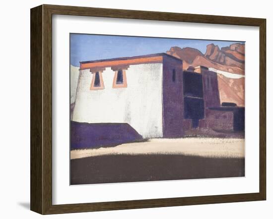 Sharugon Monastery, Tibet, 1928-Nicholas Roerich-Framed Giclee Print